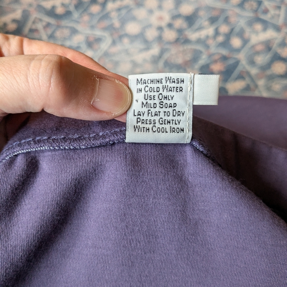 Peruvian Connection Purple Maxi Skirt - Picture 6 of 6